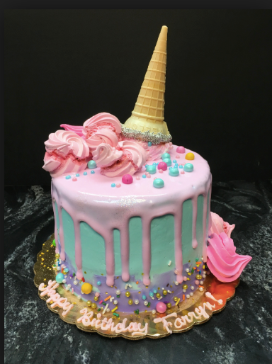 Copy of BubbleGum Unicorn Cake