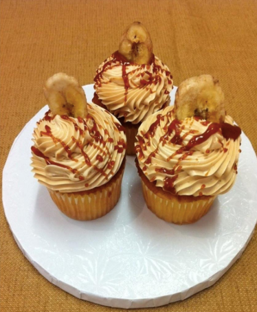 Banana Foster Cupcakes