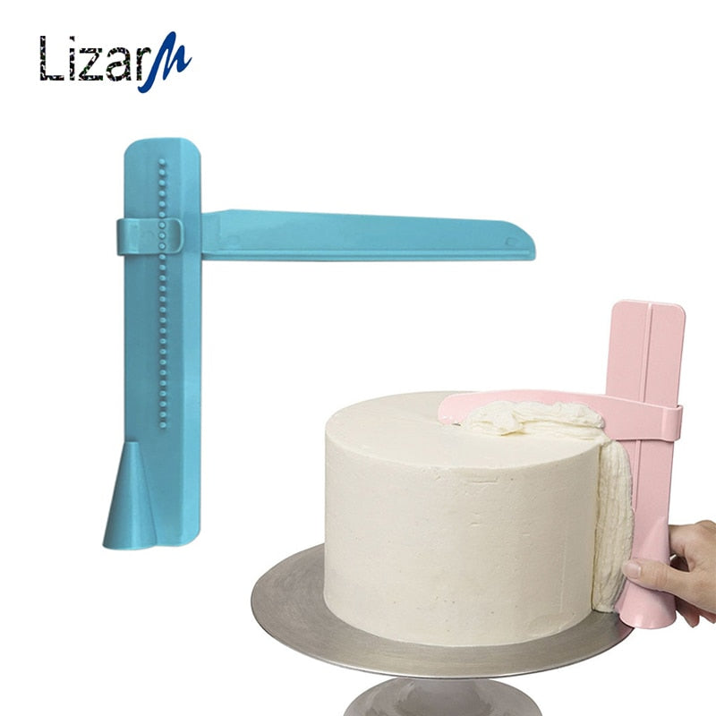 Best selling 2019 products Cake Scraper Smoother Spatulas for cakes decorating Baking tools bakeware design decoration tool